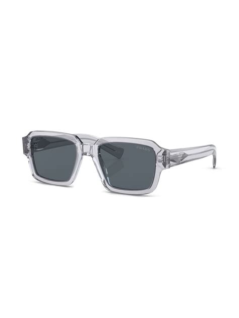 prada sunglasses transparent frame